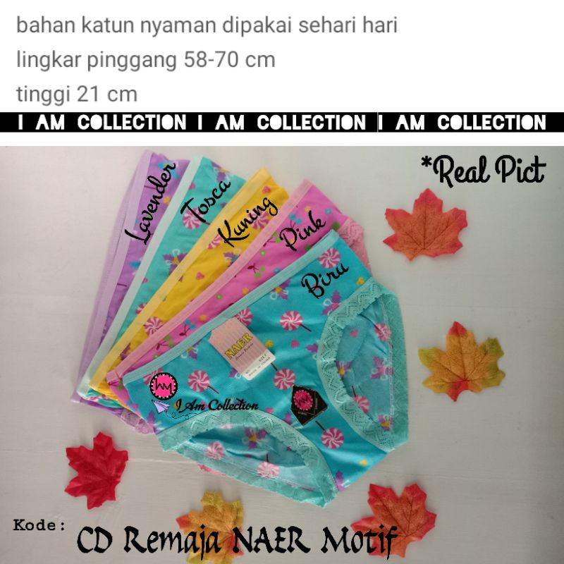 AM | CD Remaja | Celana Dalam Remaja NAER Motif