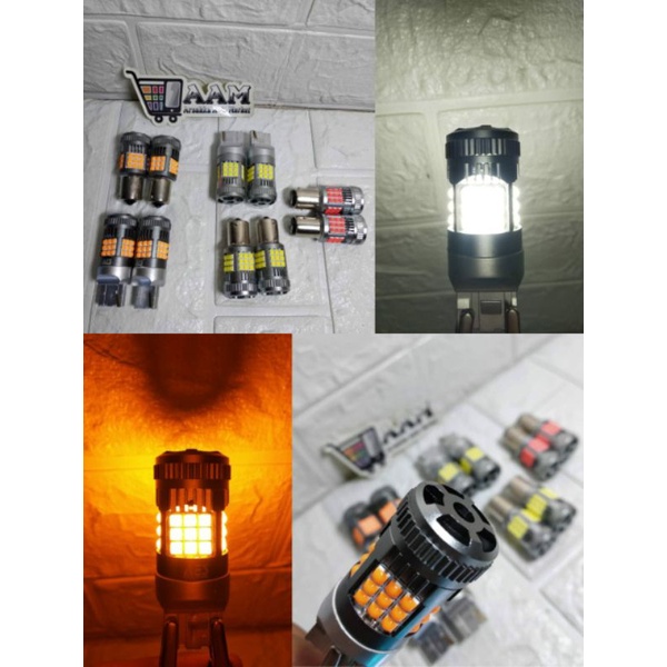 LAMPU LED SEIN REM GHOST 1156 7443 7440 T20 BAYONET 30W AES SUPERBRIGHT