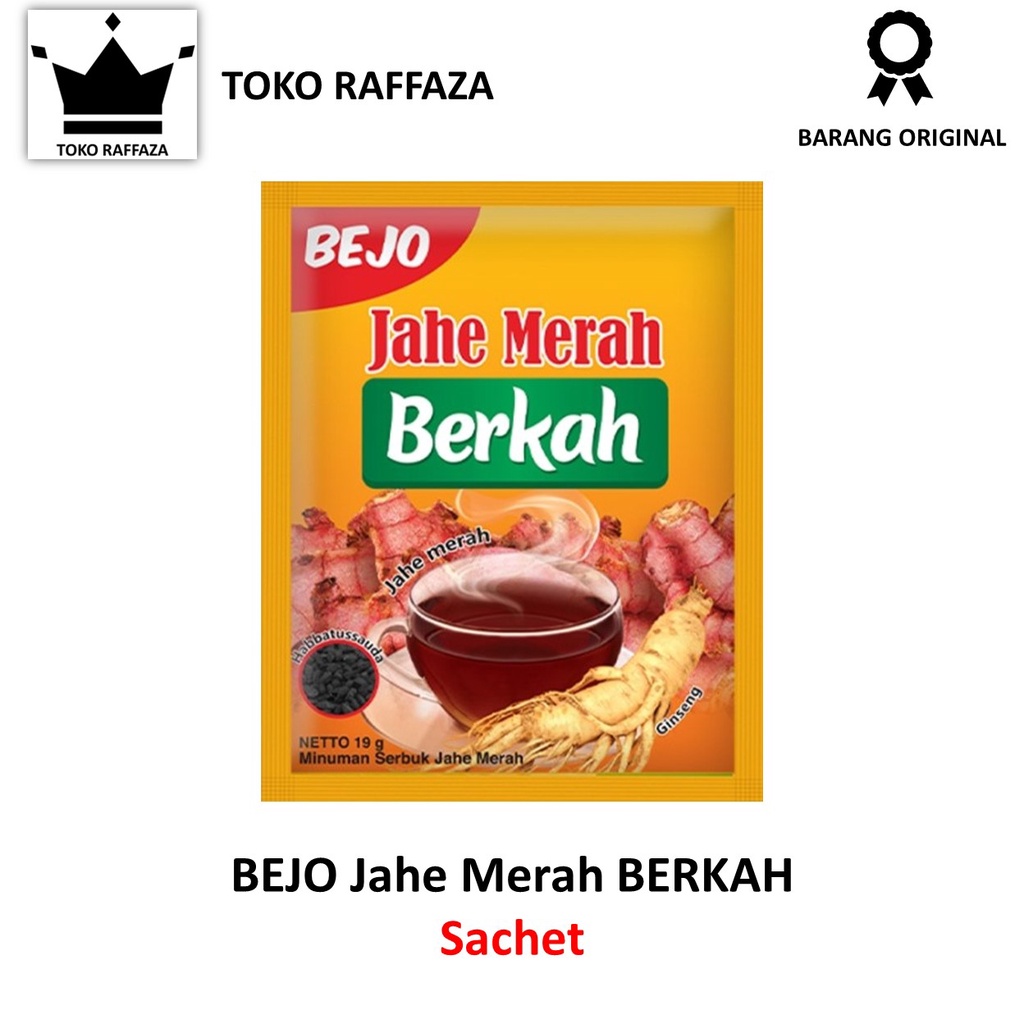 Berkah Jahe Merah Bejo Sachet