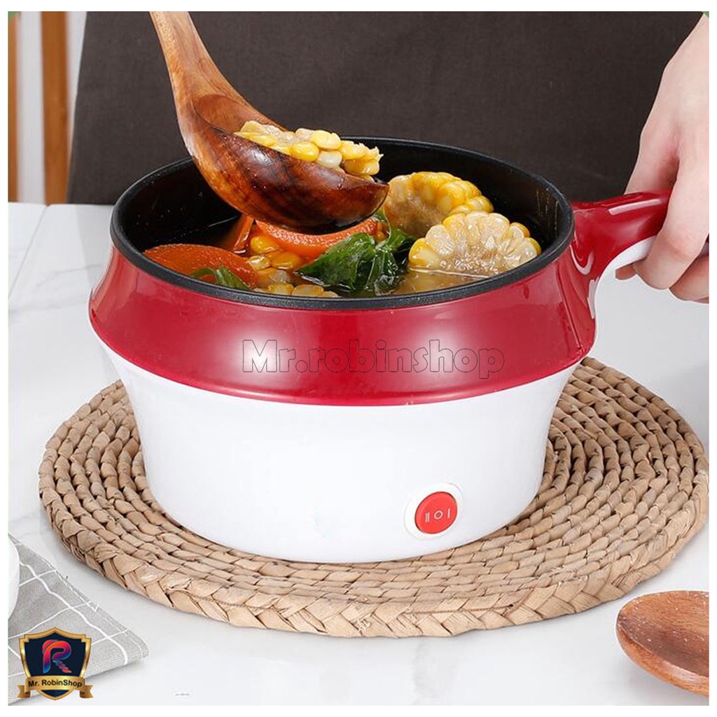 PANCI LISTRIK F-1888T &amp; F-1890T MULTI FUNGSI SERBAGUNA REBUS, TUMIS, KUKUS, GORENG 0.8 LITER stainless steel