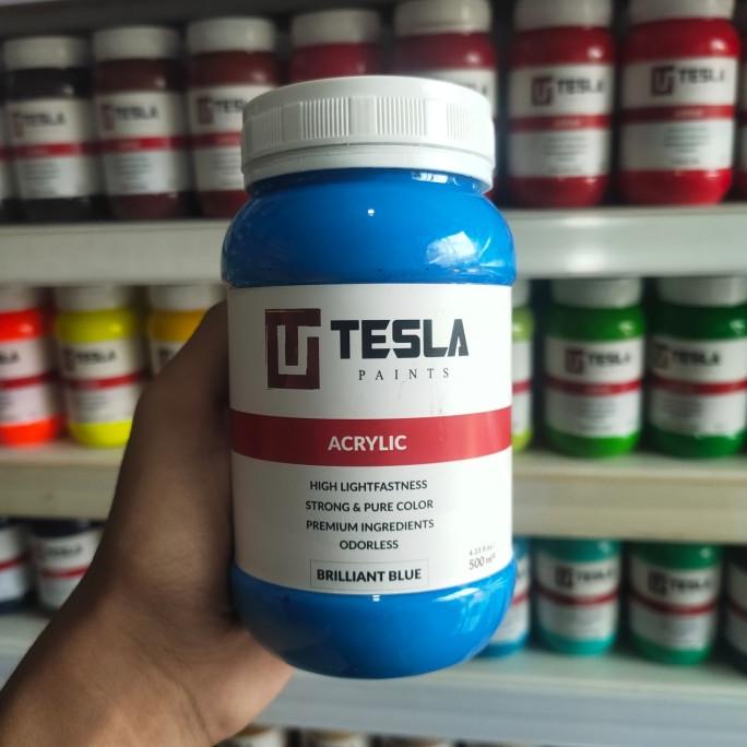 

Cat Lukis / Cat Akrilik - Tesla Acrylic Paint - Uk. 500 ml (Part I)
