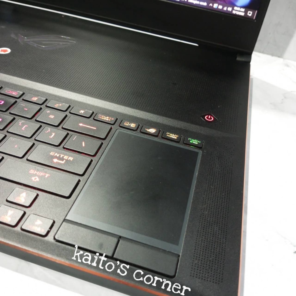 LAPTOP ASUS ZEPHYRUS S GX701GWR CORE I7GEN9 - LAYAR 17&quot; GAMING, MULUS + DUAL VGA