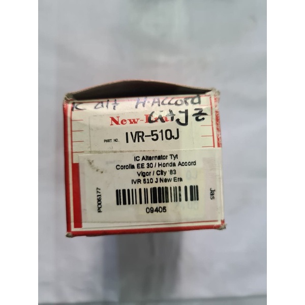 Ic Alt Ivr 510J Ne 12 V 3 P Honda City Z '96-02 -09405 #Original