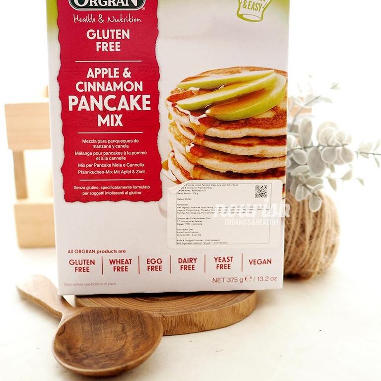 

limited STOCK!Orgran, Apple & Cinnamon Pancake Mix (375 gr)|SQ9