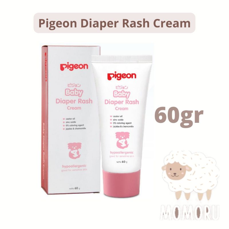 Pigeon Baby Diaper Rash Cream 60gr Krim Ruam Popok Bayi