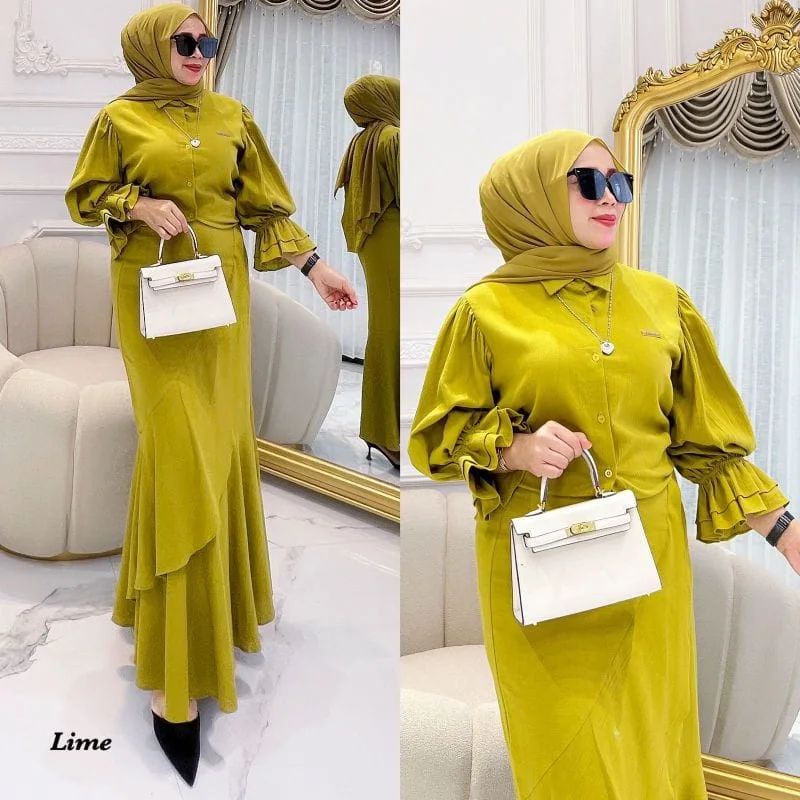 SETELAN CRINKLE LAUDYA SET BC BAHAN CRINKLE AIRFLOW PREMIUM MOTIF POLOS UKURAN M L XL XXL SETELAN WANITA TERBARU 2023 KEKINIAN / SETELAN CRINKLE JUMBO PREMIUM / SET BAJU MUSLIM MODERN / ONE SET WANITA KOREAN STYLE