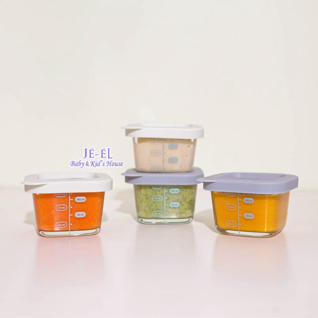 Little Dimple Baby Food Container With Silicone Lid 125 ml/160ml