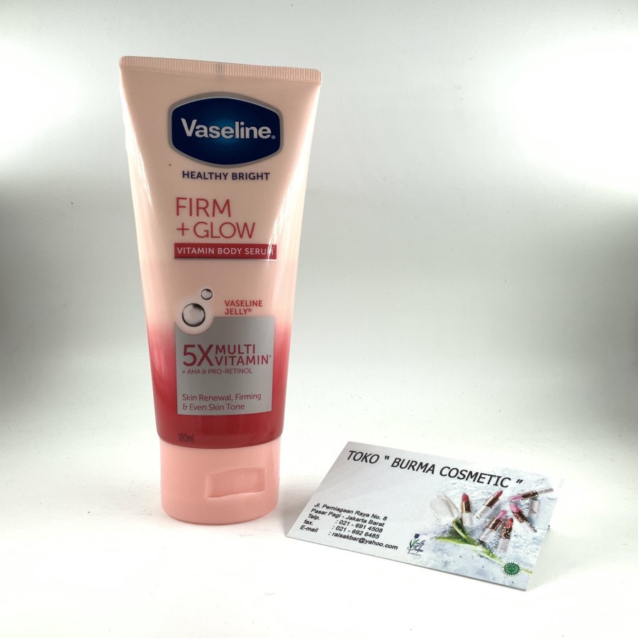 VASELINE HEALTHY BRIGHT BODY SERUM 180ML FIRM GLOW