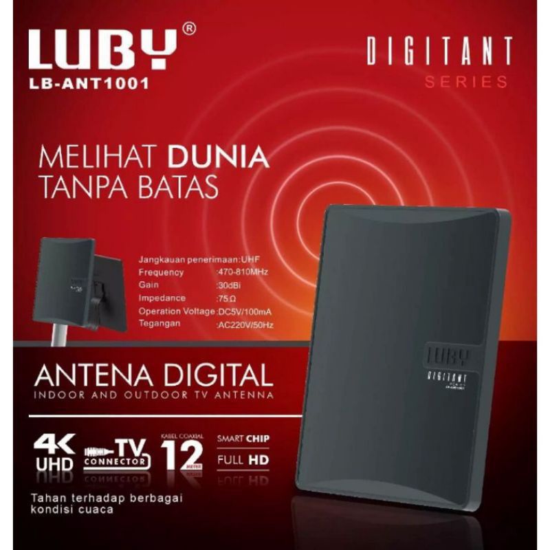 Set Top Box Luby DVB-T2-01 STB Receiver TV Digital Penerima Siaran TV