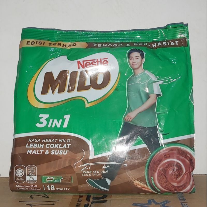 

Milo Malaysia 3 in 1 isi 18 dan 18+3