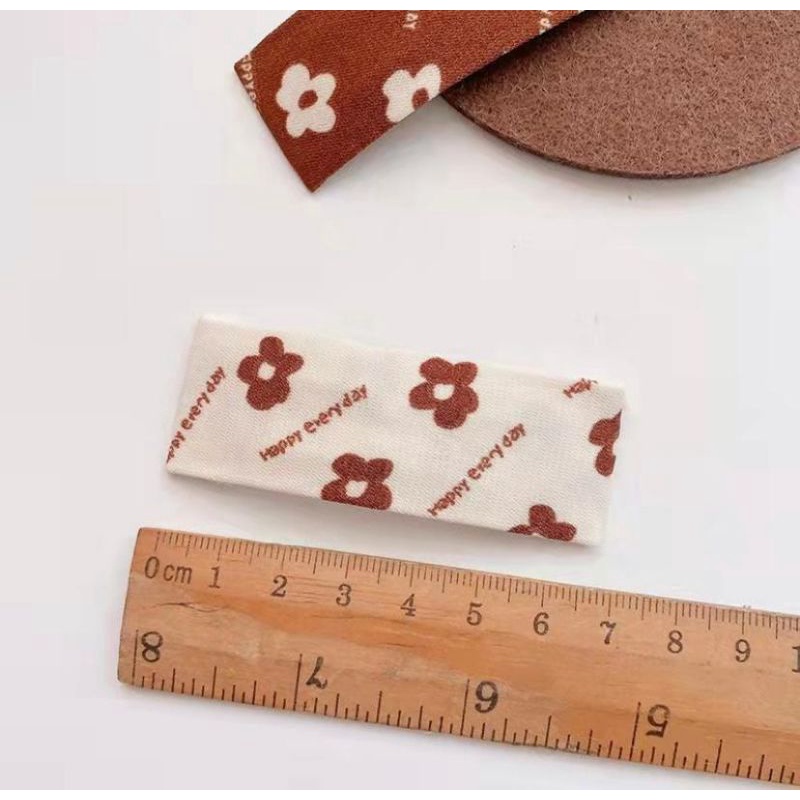 (7CM) JEPIT RAMBUT KOREA UNIK BENTUK HANSAPLAST JEPIT PONI KOREAN STYLE MOTIF BUNGA LUCU VINTAGE AKSESORIS FASHION HAIPIN