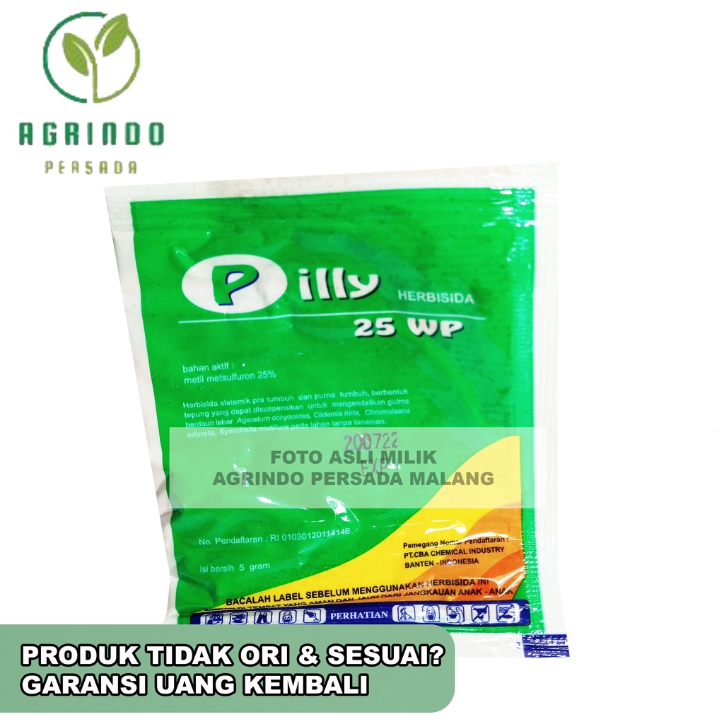 Herbisida Pilly 25WP 5gram | Pilly 5 gram | Pilly 5gram