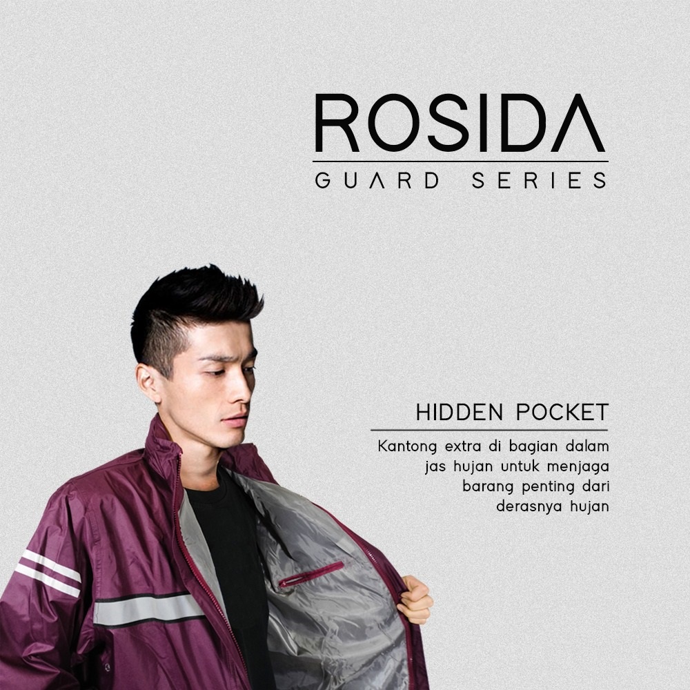 Jas Hujan Rosida Jaket Celana Dewasa R888