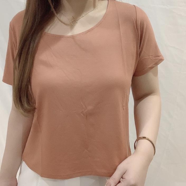 New Products Loose Crop Top | Baju Kaos Polos Crop Atasan Wanita | Maimon Grosir
