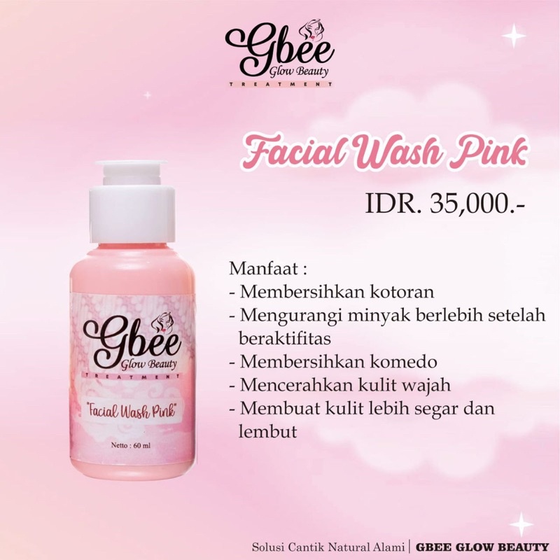 (Bisa COD)PAKET NORMALPINK GBEE GLOWBEAUTY