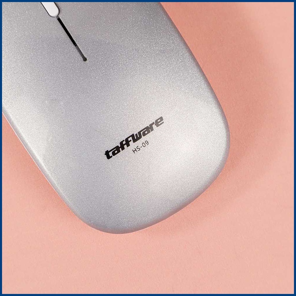 Mouse Wireless Rechargeable Silent Taffware HS-09