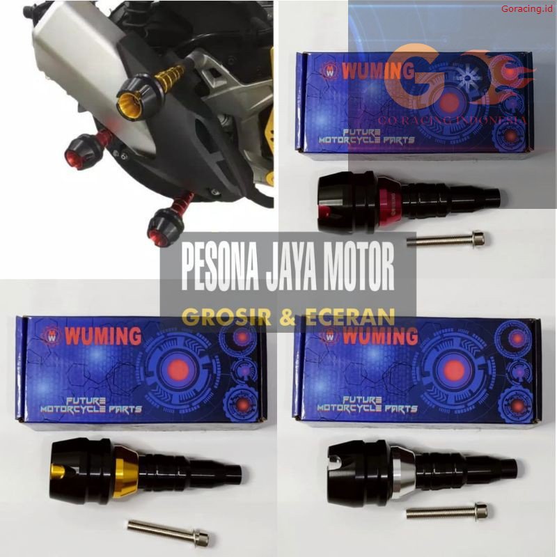 GR Jalu Knalpot Full Cnc Wuming Satuan Universal Nmax,Nmax New,Aerox,Lexi,Xmax,Pcx,Adv,Vario Dll Ori