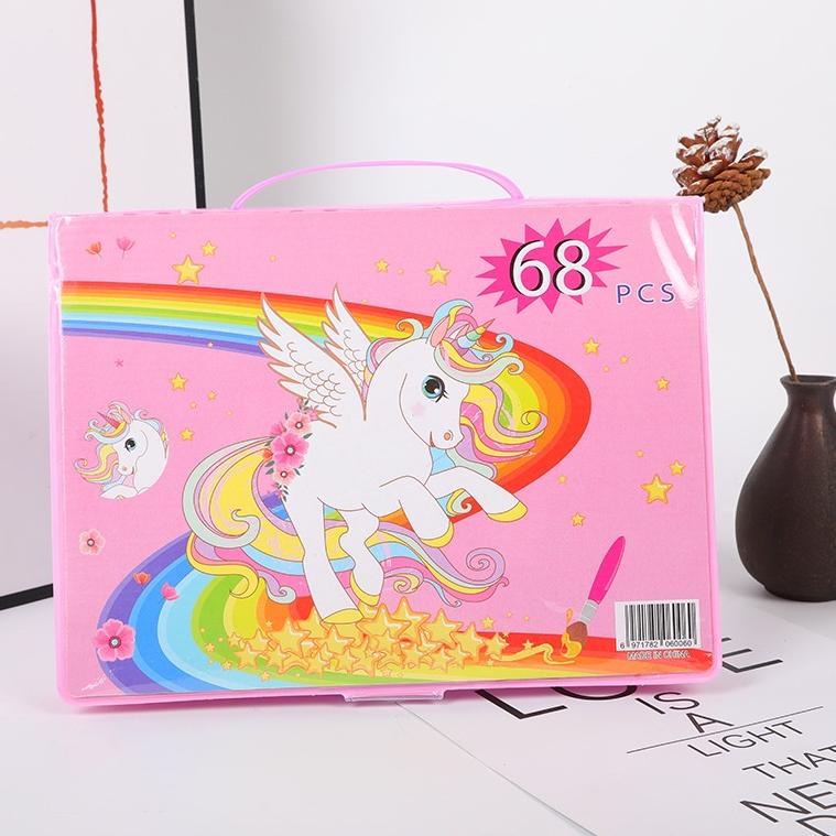 

(K-V2V-㊚) Crayon Set 68pcs / Krayon Mewarnai Anak 68pcs / Pensil Warna Set 68pcs premium