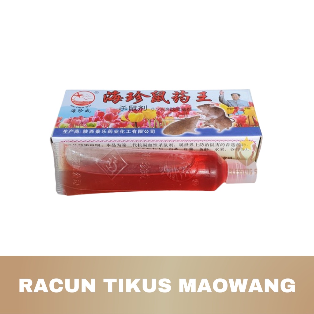 RACUN TIKUS MAO WANG ORIGINAL OBAT TIKUS CAIR BOTOL GEPENG