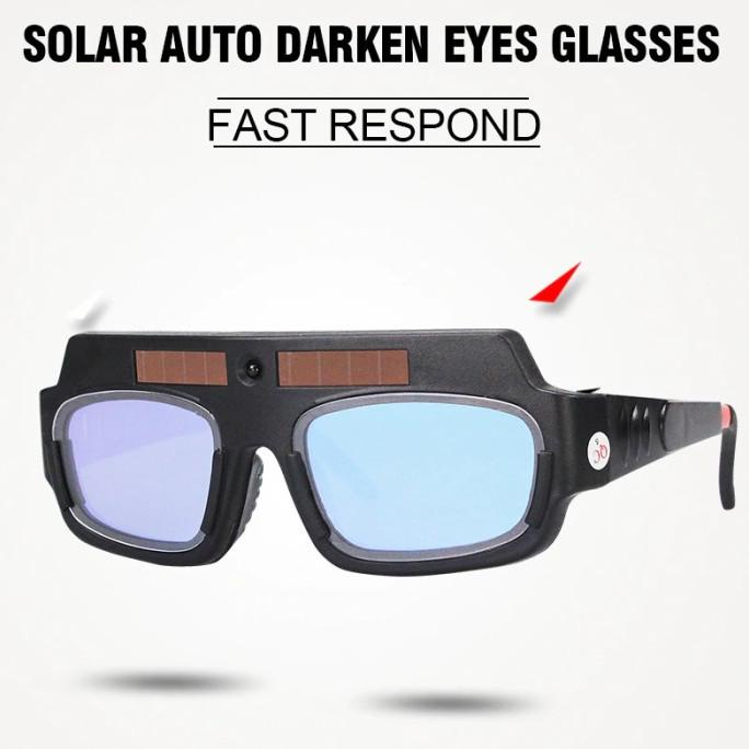 TRUSOXIN Kacamata Las Otomatis Auto Darkening Soldering Googles - YZ06