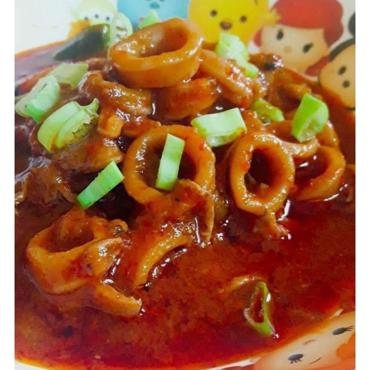 

Cumi Pedas Saus Padang 200 gram