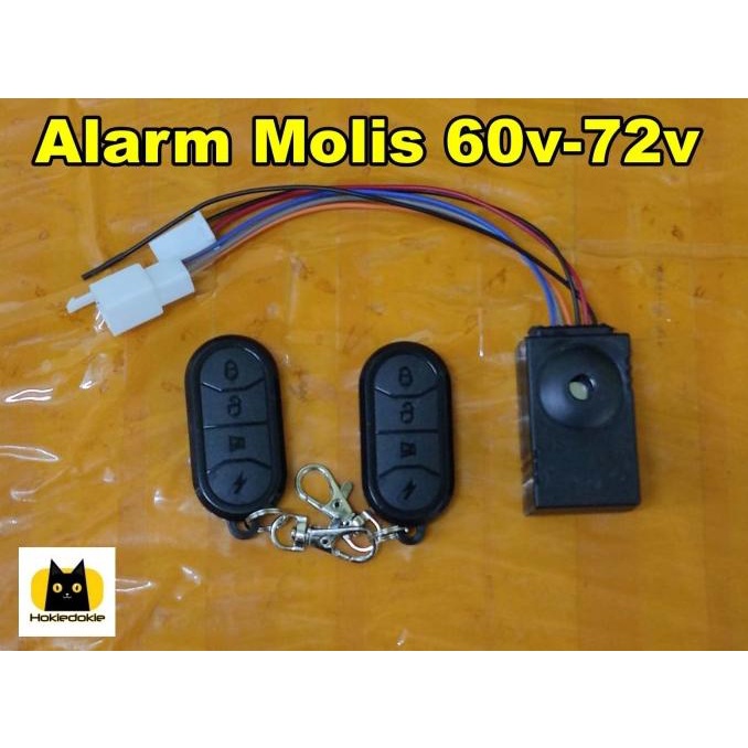 Alarm Remote motor listrik 60v 72v gesits votol fardriver