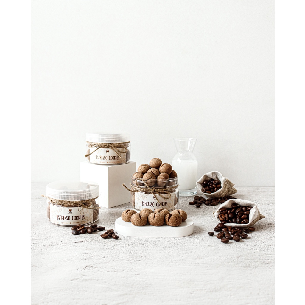 espresso cookies / gluten free / dairy free / low sugar coffee bean