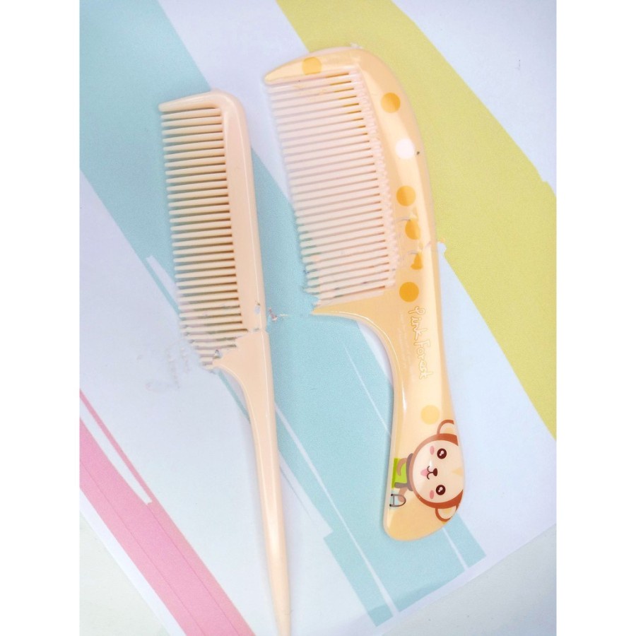 Nama - sisir Karakter mini set isi 2 / hair com / sisir rambut anak