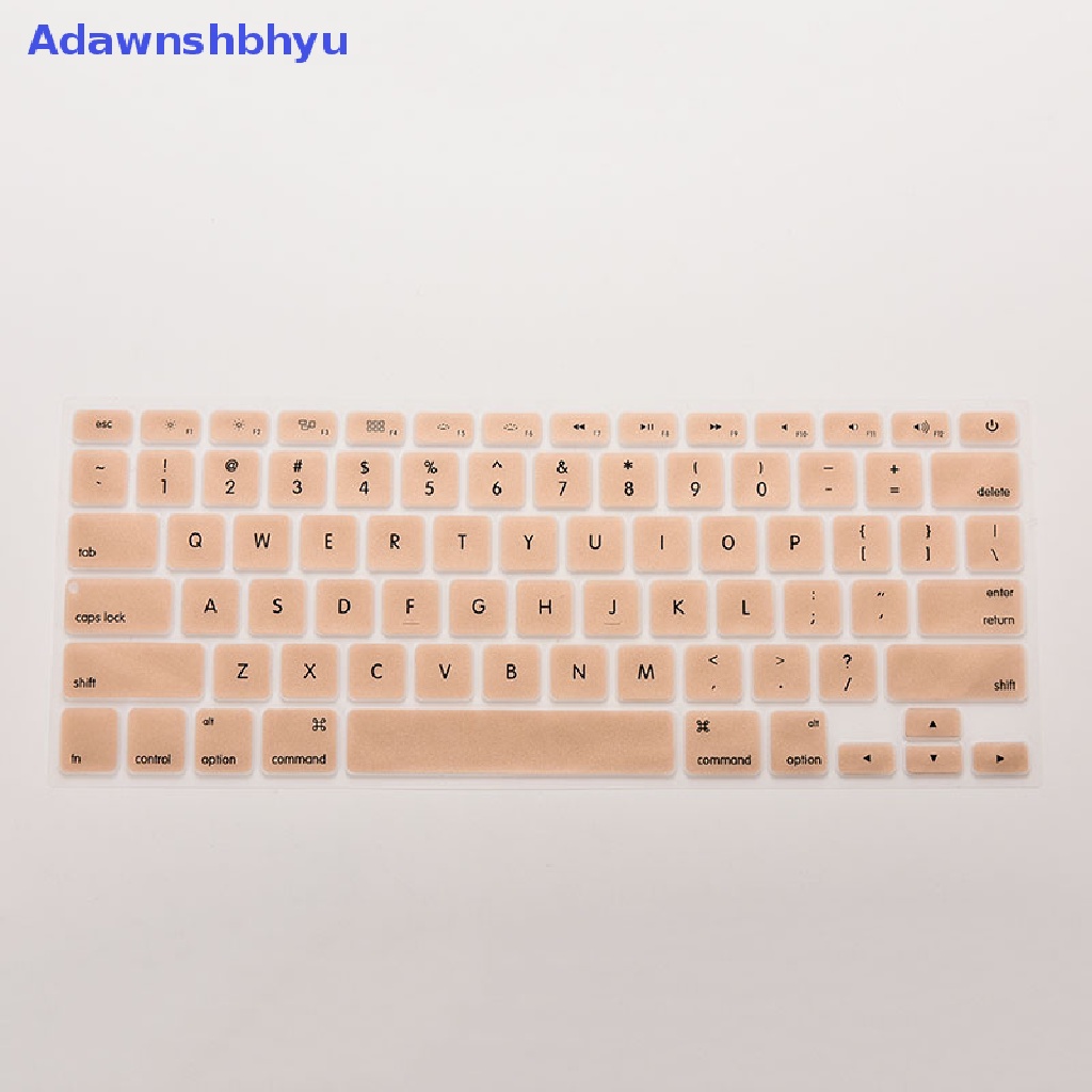 Case Penutup Kulit Keyboard Bahan Silikon Adhyu Untuk Macbook Air Pro 13 &quot;15&quot; 17inci ID