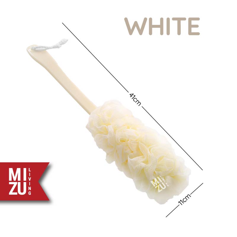 MIZU BAKSURA Back Scrubber Loofah Sikat Mandi Punggung Spon Gagang Panjang