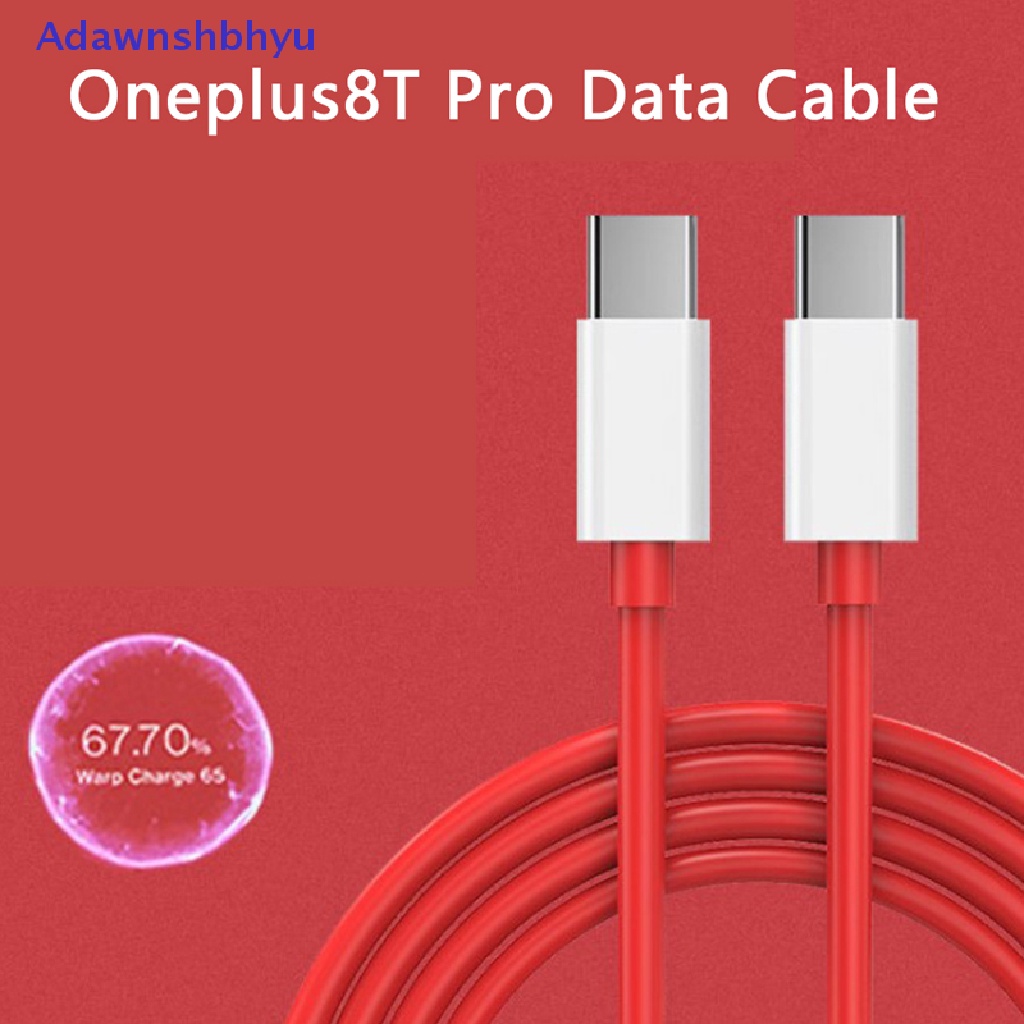 Adhyu Portable Original Oneplus 8Tpro Warp Charge Type-C Kabel Dash 6A Fast Charge ID