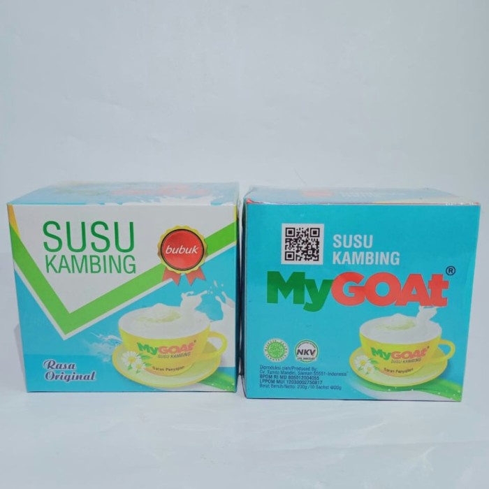 

SUSU KAMBING ETAWA ORGANIK MYGOAT SACHET BEST QUALITY