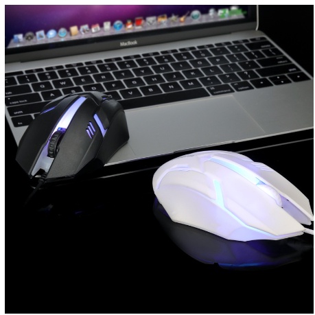 Mouse gaming murah kabel RGB led 3D optical usb-DPI1000