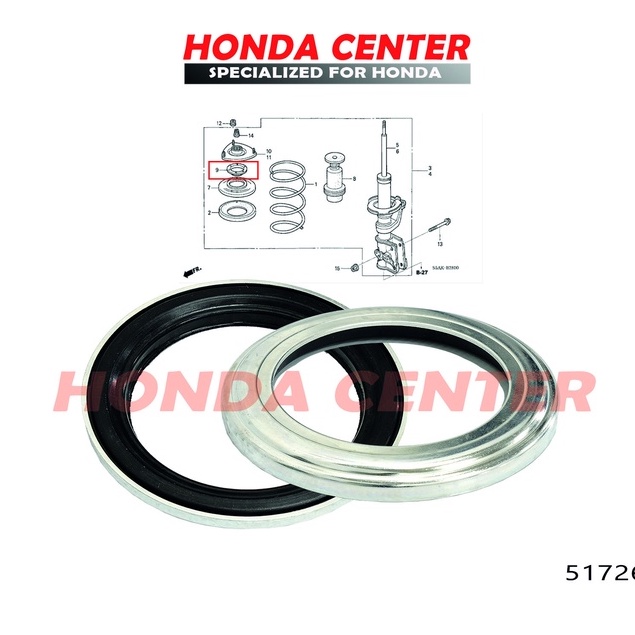 Bearing Support Civic Vtis 2001 2002 2003 20042005 Laher Support Civic Vtis Lahar Support Civic Vtis