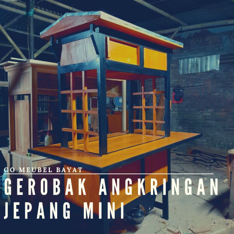 Gerobak Angkringan Jepang Mini