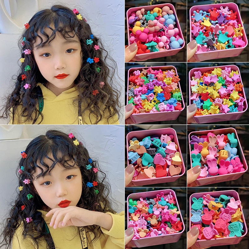 FREE TOPLES 20PCS - JEPIT RAMBUT ANAK KOREA LUCU IMPORT / JEPITAN RAMBUT / JEPIT RAMBUT MINI / HAIRCLIPS