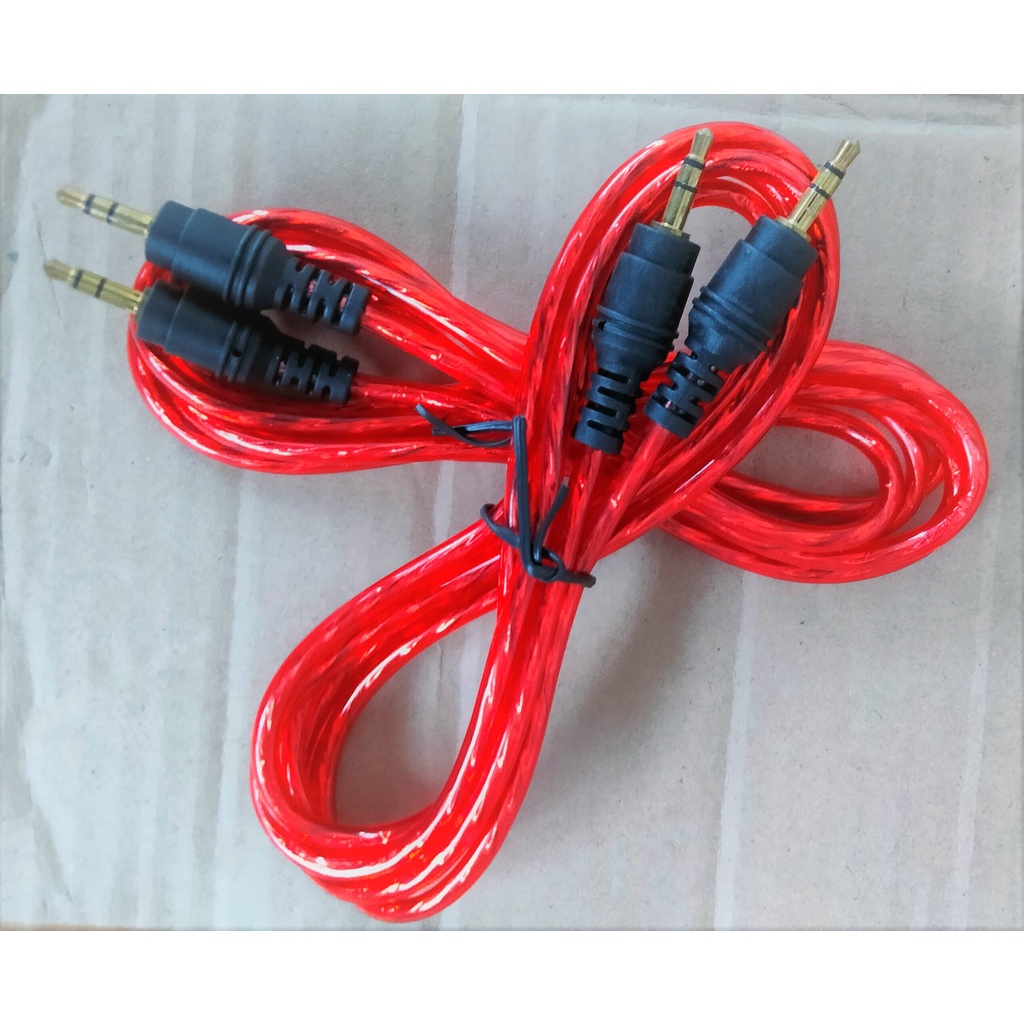 Jual Kabel Rca Audio Video Stereo Meter Transparan Xuliu Asli Original Shopee Indonesia