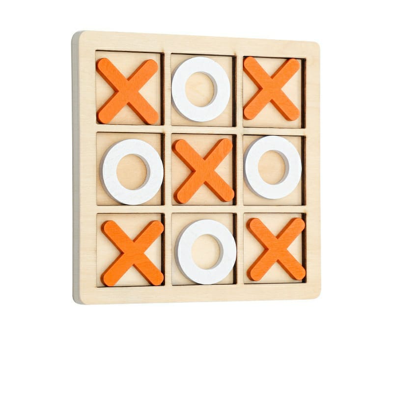 Mainan Edukasi Catur Tic Tac Toe / Tic Tac Toe Board Game Puzzle Catur Anak