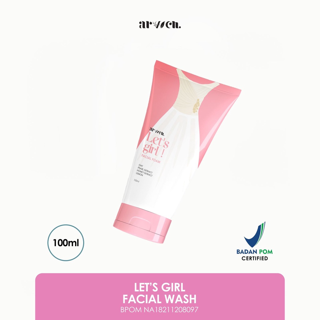 ❤ MEMEY ❤ ARVVEN Lets Girl Facial Foam | Lets Boy 100g