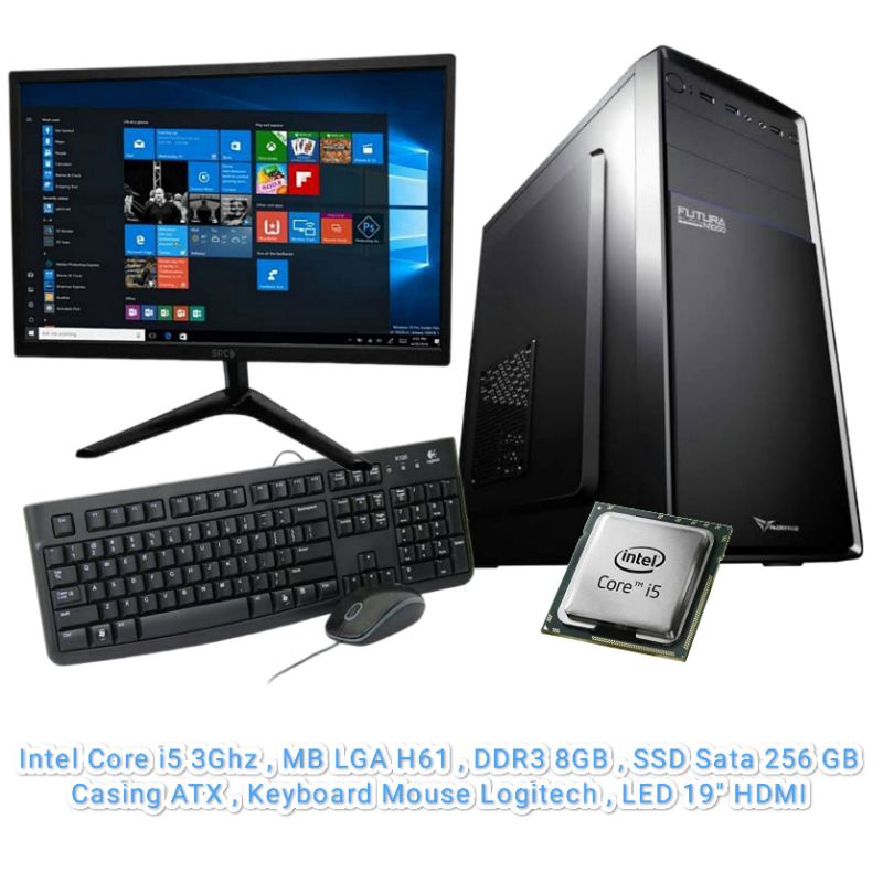 Paket Komputer Rakitan Intel Core i5