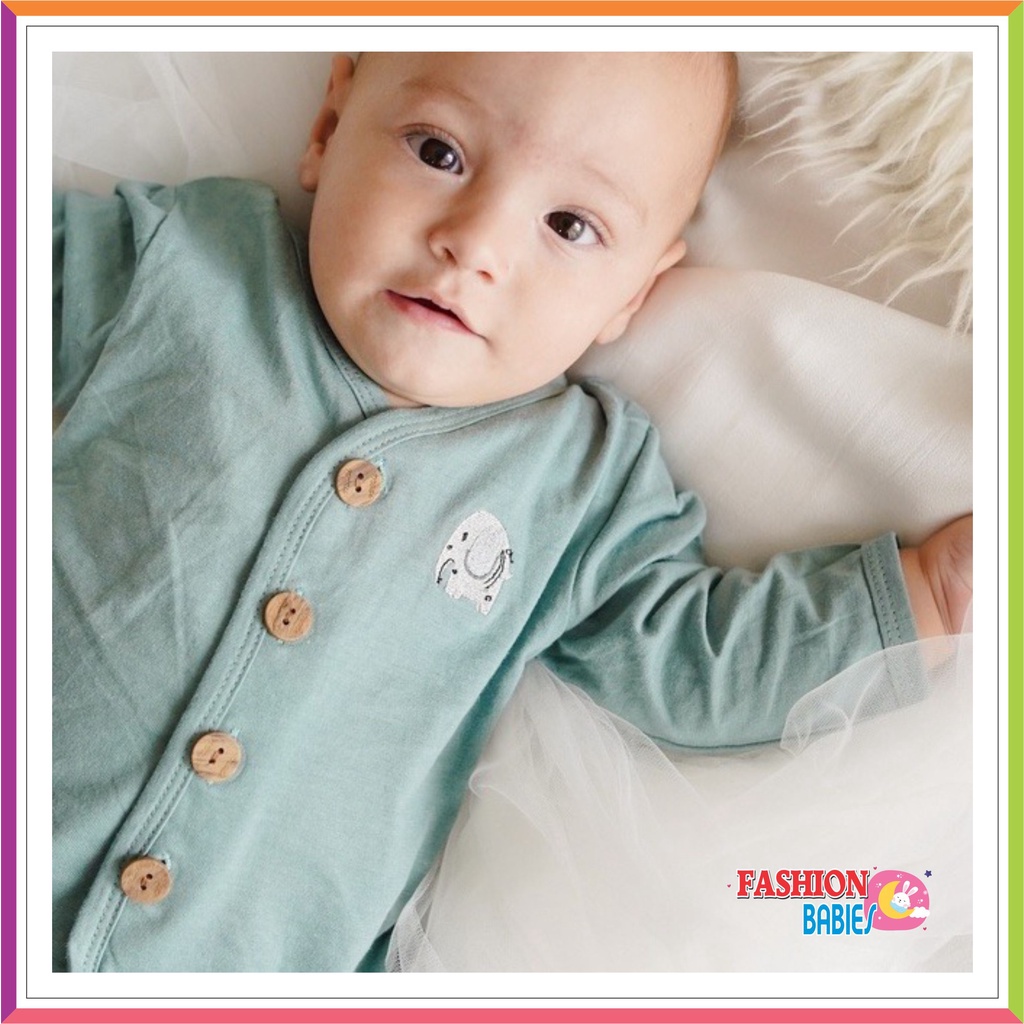 MOOI LONG BUTTON SET | SETELAN PANJANG 0-2 TH ❤ Fashionbabies ❤