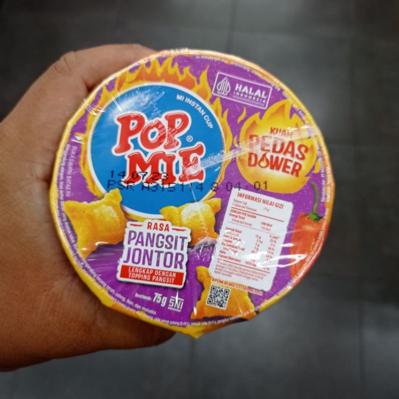 

POP MIE Kuah Pedes Dower Pangsit Jontor 75Gr