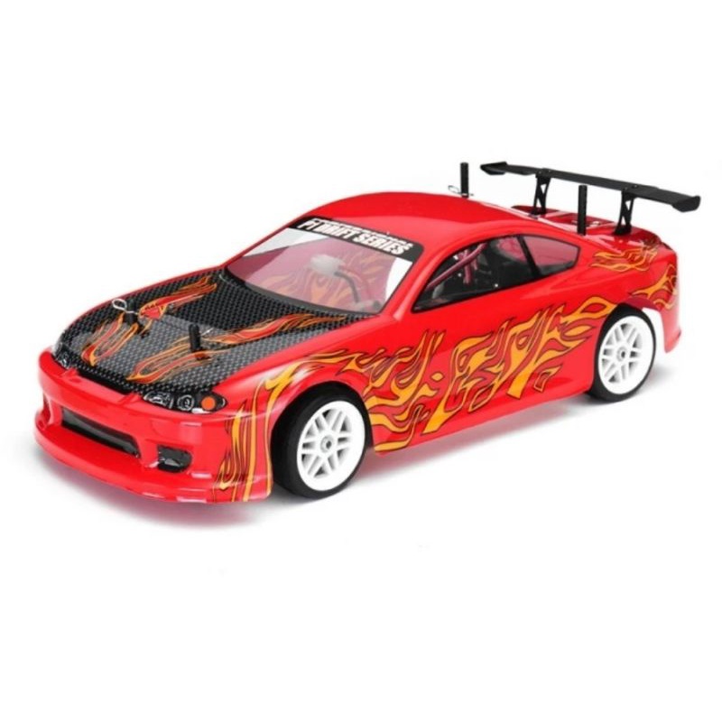 RC DRIFT RALLY TOURING 4WD FULL PROPO RTR VRX RACING  RH1025 NISSAN SILVIA S15 BRUSHED 7.4V 2000 maH