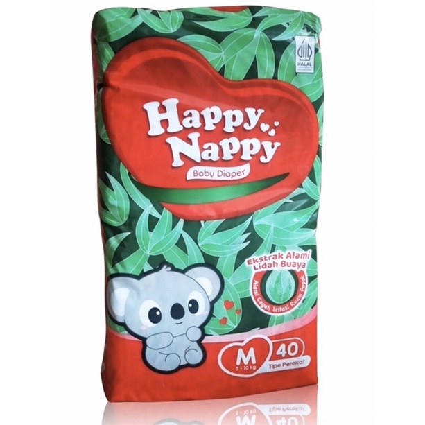 Pampers Happy Nappy Diaper Tipe Perekat M40