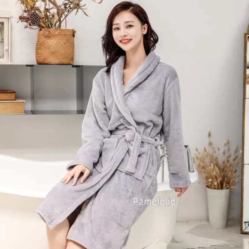 Pamelo.id Kimono Handuk Import/Baju Handuk Import/Kimono Import/Bathrobe Import/Bathrobe Hotel