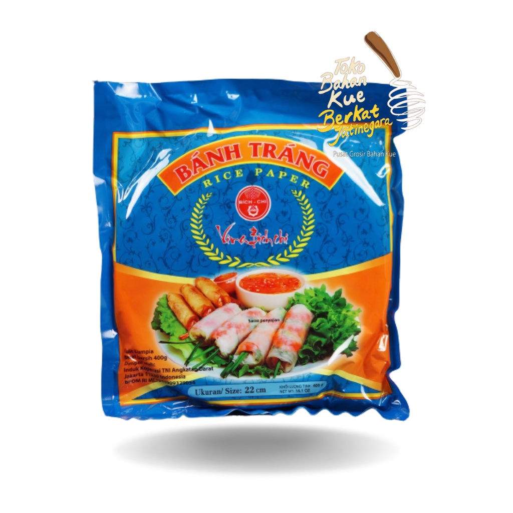 

BANH TRANG RICE PAPER / KULIT LUMPIA VIETNAM 22INC 400GR(PACK)
