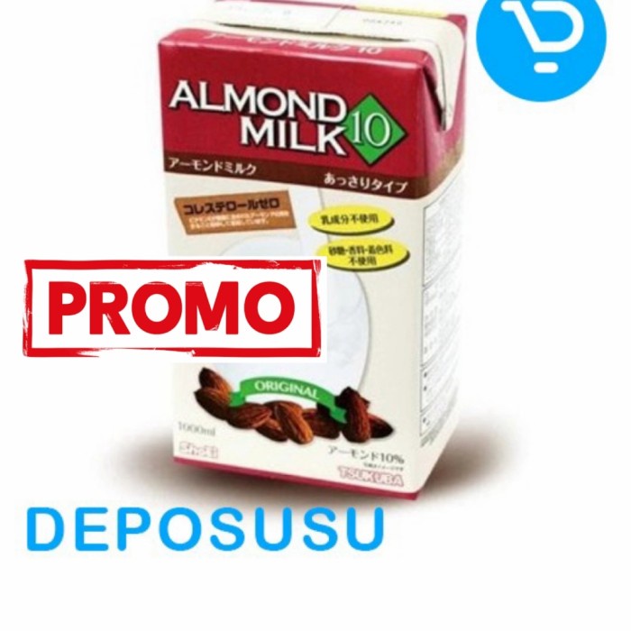 

[TERBARU] TSUKUBA ALMOND MILK 10 ORIGINAL 1LITER - EXP 27/2/2023