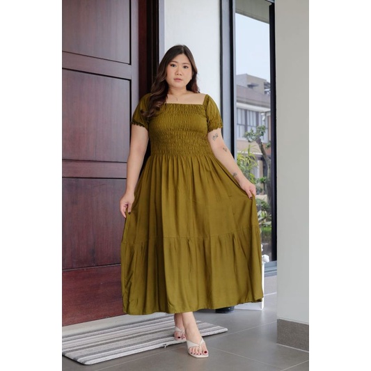 Dress Canda Jumbo Polos ( rayon premium )