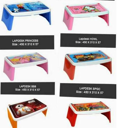 Menarik MEJA BELAJAR PLASTIK NAPOLLY/MEJA LESEHAN ANAK NAPOLLY KARAKTER/LAPDESK NAPOLLY...BEST SELLE