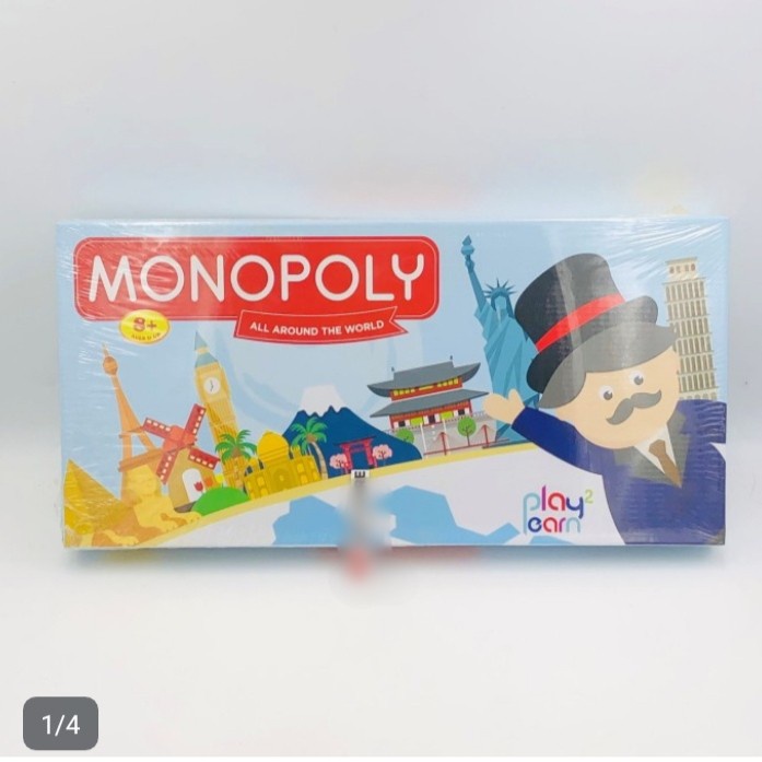 :::::::] Mainan Keluarga Monopoly Around The World